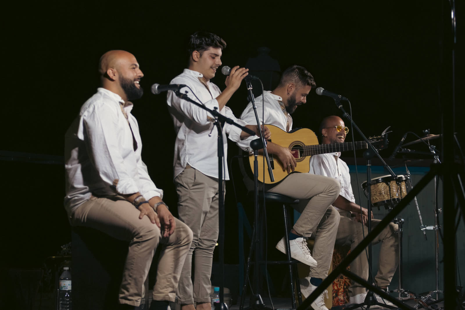 El Chamelo sobre el escenario
